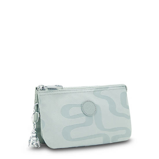 Kipling Creativity Large Printed Pouch Çanta Turkuaz | TR 1118BE